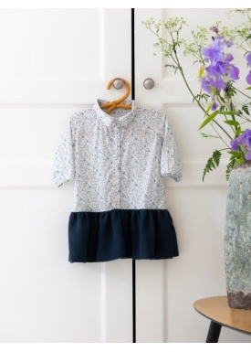 dinetdom__vtements_bb_enfants_luxe_collection_nuit_arctique_robe_chemise_jupe_volant_crpe_coton_vert_liberty_1